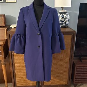 Banana Republic Women's Cerulean Blue Coat
